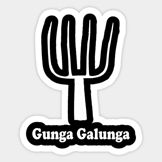Caddyshack Gunga Galunga Sticker by Wangs Parking Lot